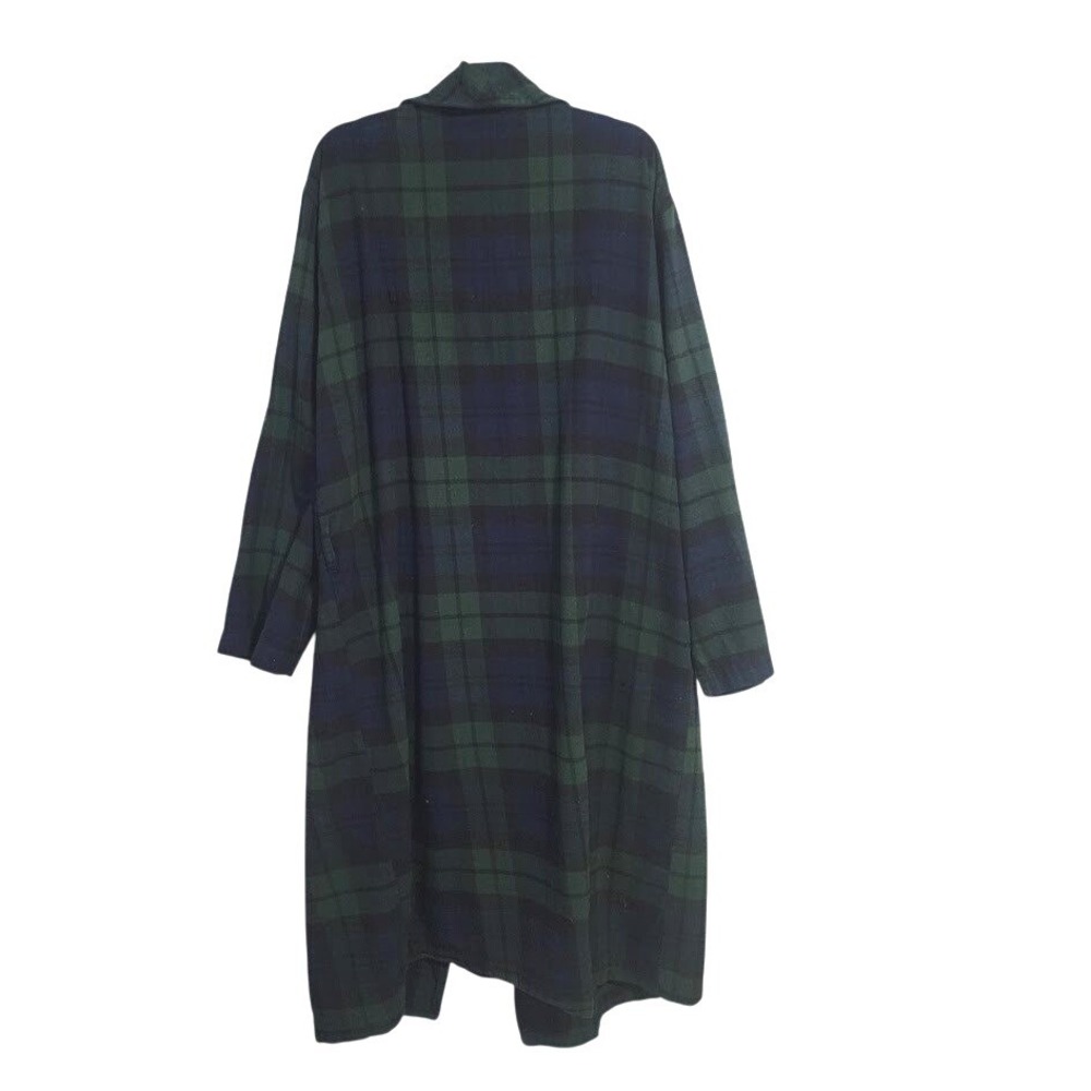 POLO RALPH LAUREN Blackwatch Plaid Shawl Collar‎ Robe House Coat S - Picture 2 of 6